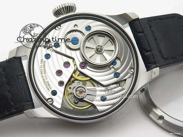 MIROTIME 0428 Breathable Big Pilot “Markus Buhler” IW5003 Turbine Movement V6F Best Edition On Leather Strap A 7334